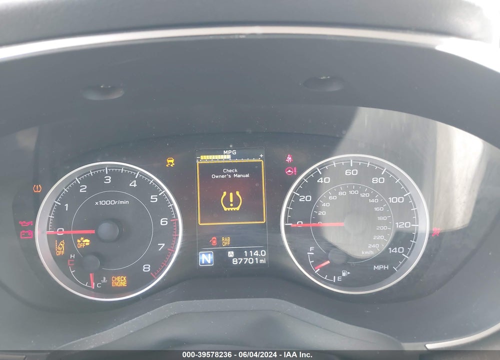 2019 SUBARU ASCENT PREMIUM VIN: 4S4WMAFD5K3419053