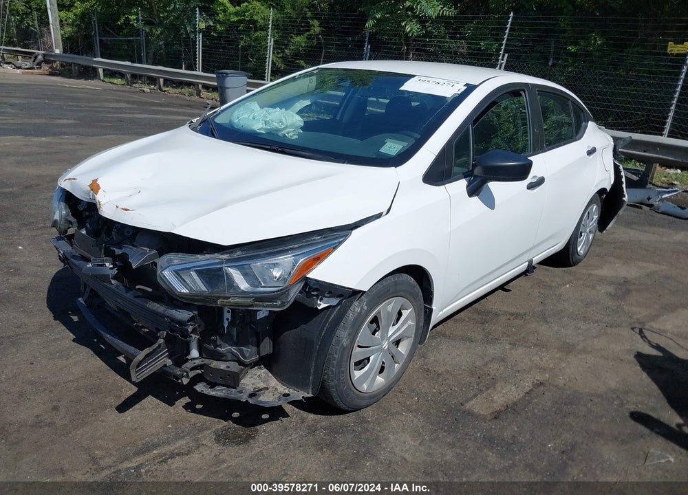 2020 NISSAN VERSA S XTRONIC CVT VIN: 3N1CN8DV3LL902770