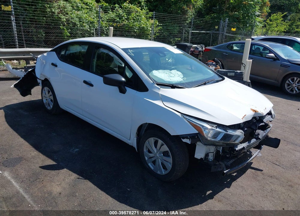 2020 NISSAN VERSA S XTRONIC CVT VIN: 3N1CN8DV3LL902770