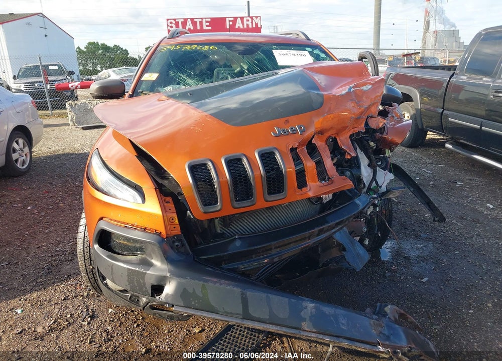 2016 JEEP CHEROKEE TRAILHAWK VIN: 1C4PJMBS0GW241260