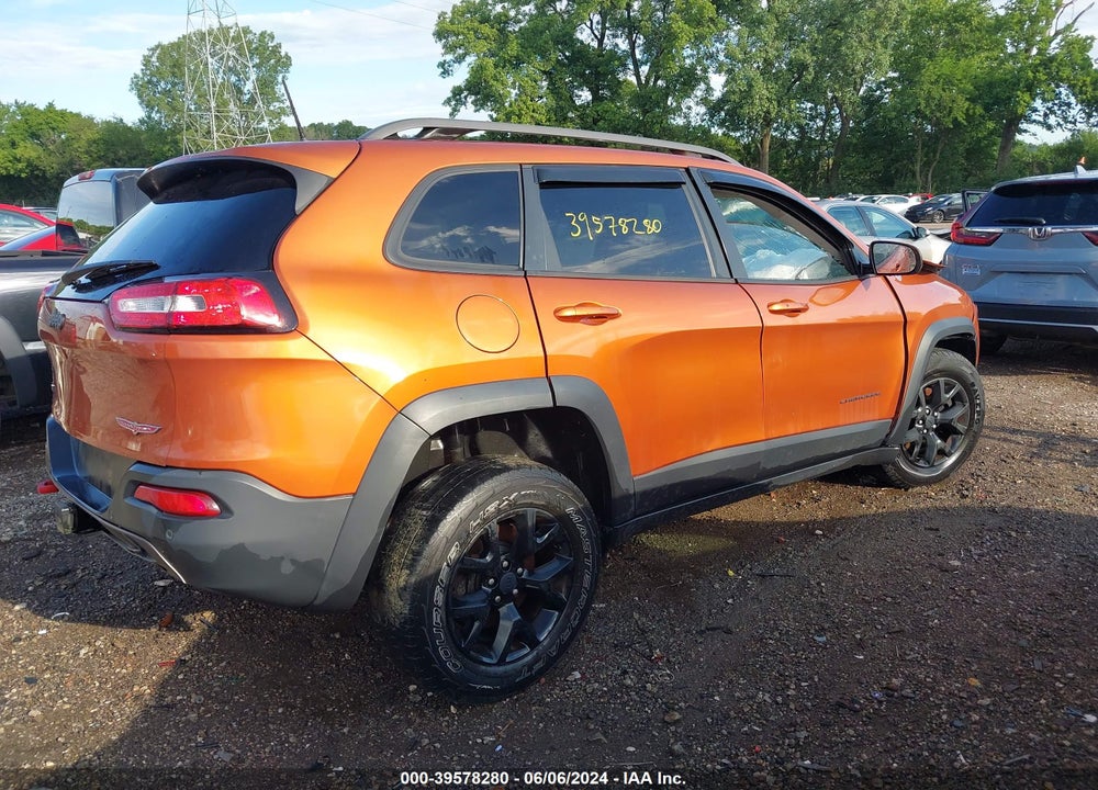 2016 JEEP CHEROKEE TRAILHAWK VIN: 1C4PJMBS0GW241260