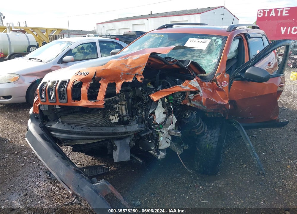 2016 JEEP CHEROKEE TRAILHAWK VIN: 1C4PJMBS0GW241260