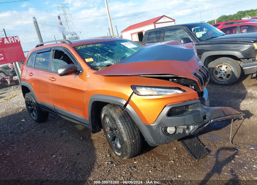 2016 JEEP CHEROKEE TRAILHAWK VIN: 1C4PJMBS0GW241260