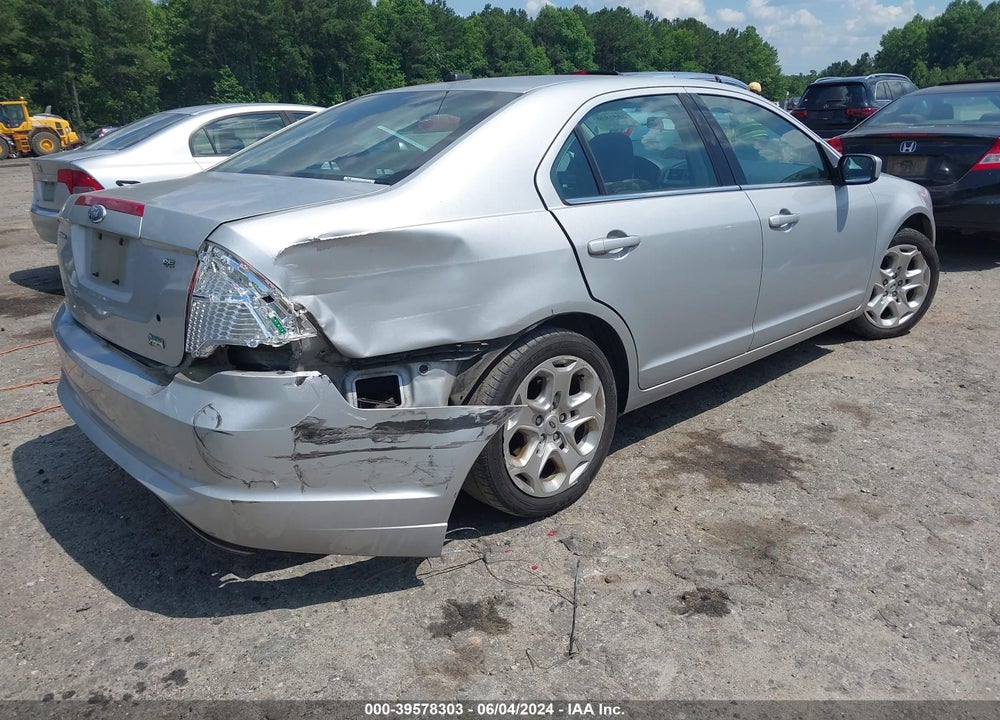 2010 FORD FUSION SE VIN: 3FAHP0HG4AR340307