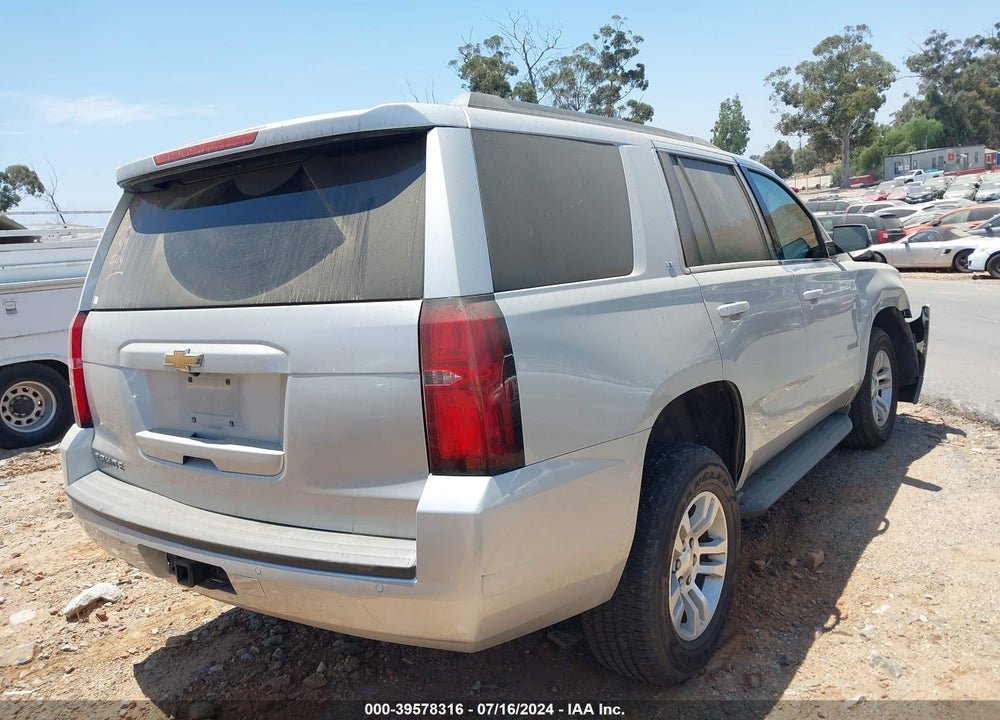 2017 CHEVROLET TAHOE LT VIN: 1GNSCBKC8HR184184