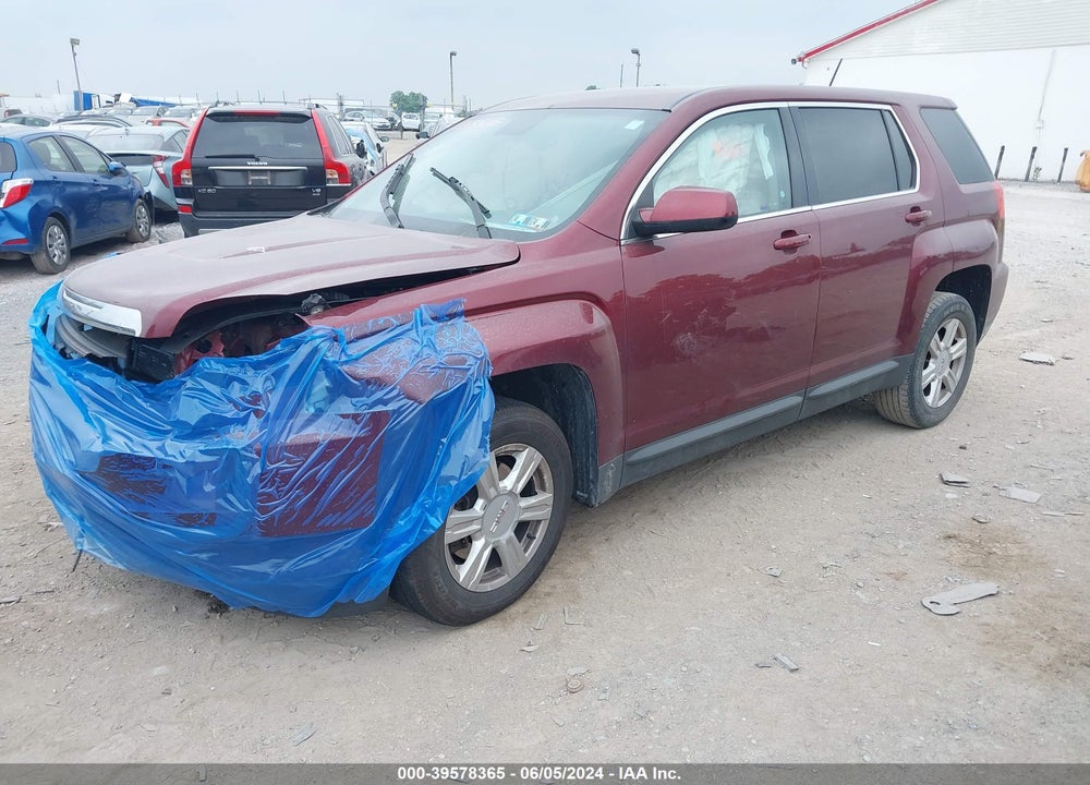 2016 GMC TERRAIN SLE-1 VIN: 2GKFLSEK5G6220005