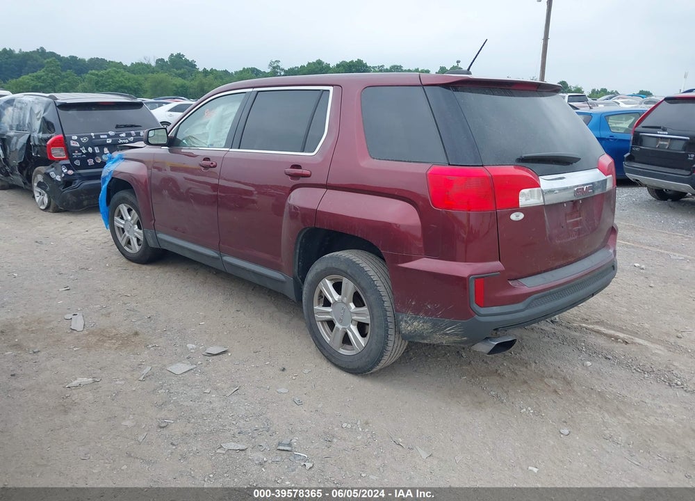 2016 GMC TERRAIN SLE-1 VIN: 2GKFLSEK5G6220005