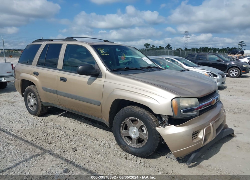 2005 CHEVROLET TRAILBLAZER LS VIN: 1GNDS13SX52238729