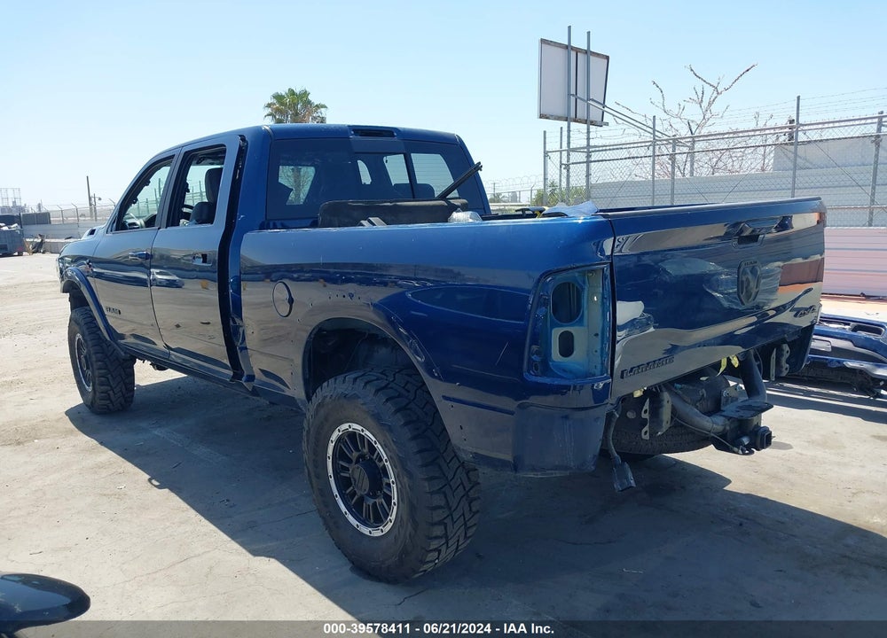 2022 RAM 2500 LAIE  4X4 6'4 BOX VIN: 3C6UR5FL2NG366588