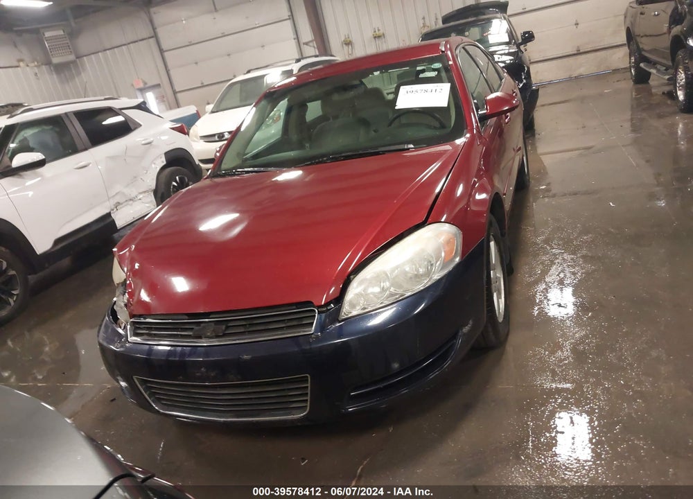 2007 CHEVROLET IMPALA LT VIN: 2G1WT58K679229991