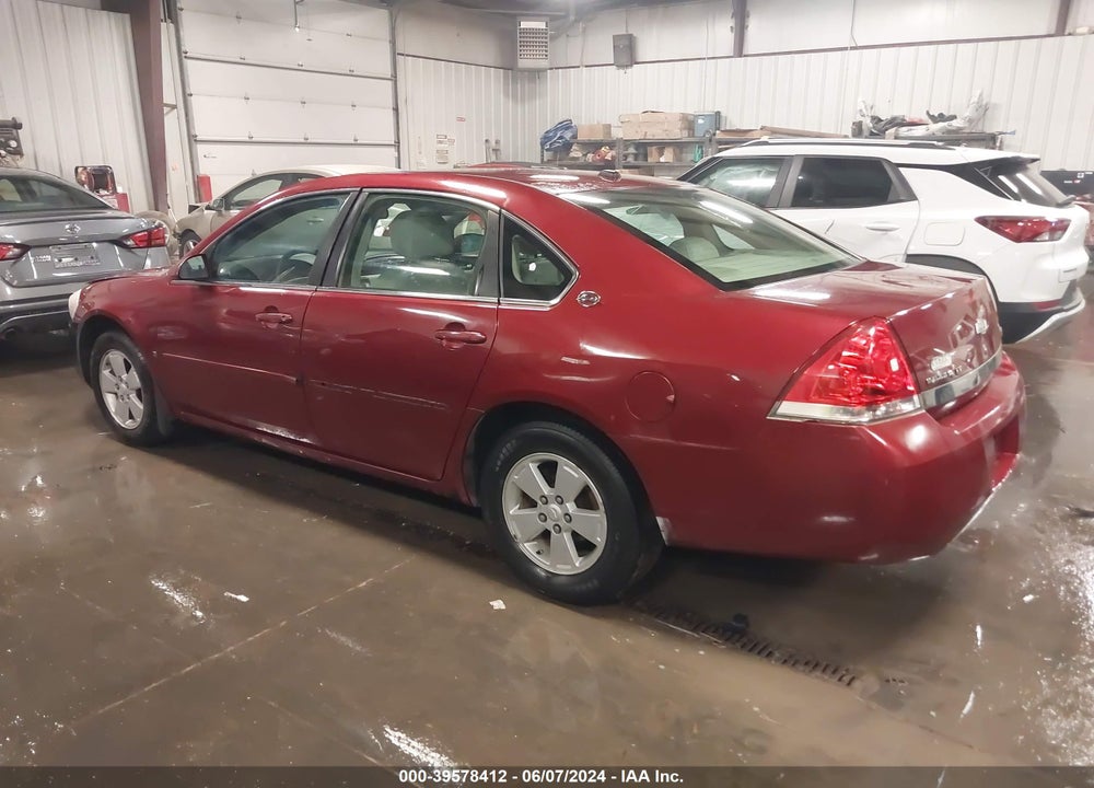 2007 CHEVROLET IMPALA LT VIN: 2G1WT58K679229991
