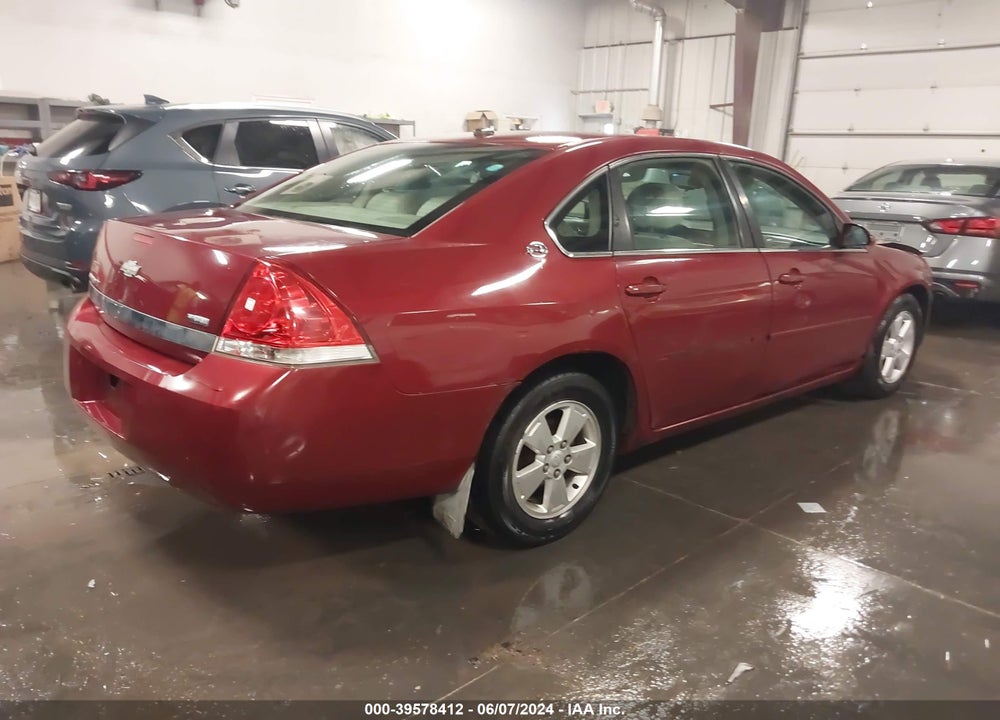 2007 CHEVROLET IMPALA LT VIN: 2G1WT58K679229991