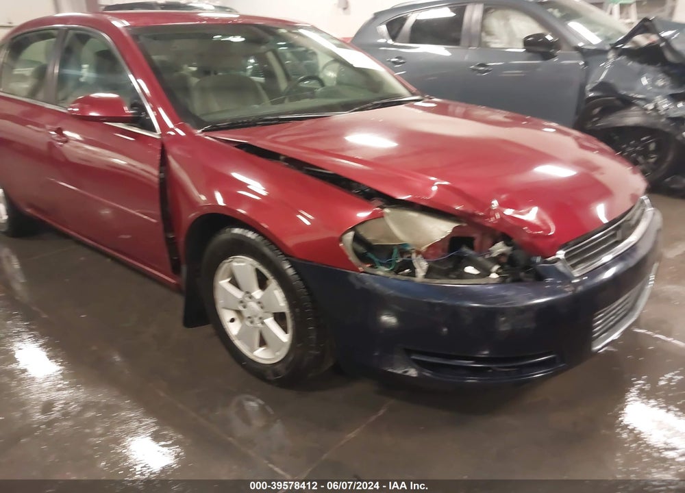 2007 CHEVROLET IMPALA LT VIN: 2G1WT58K679229991