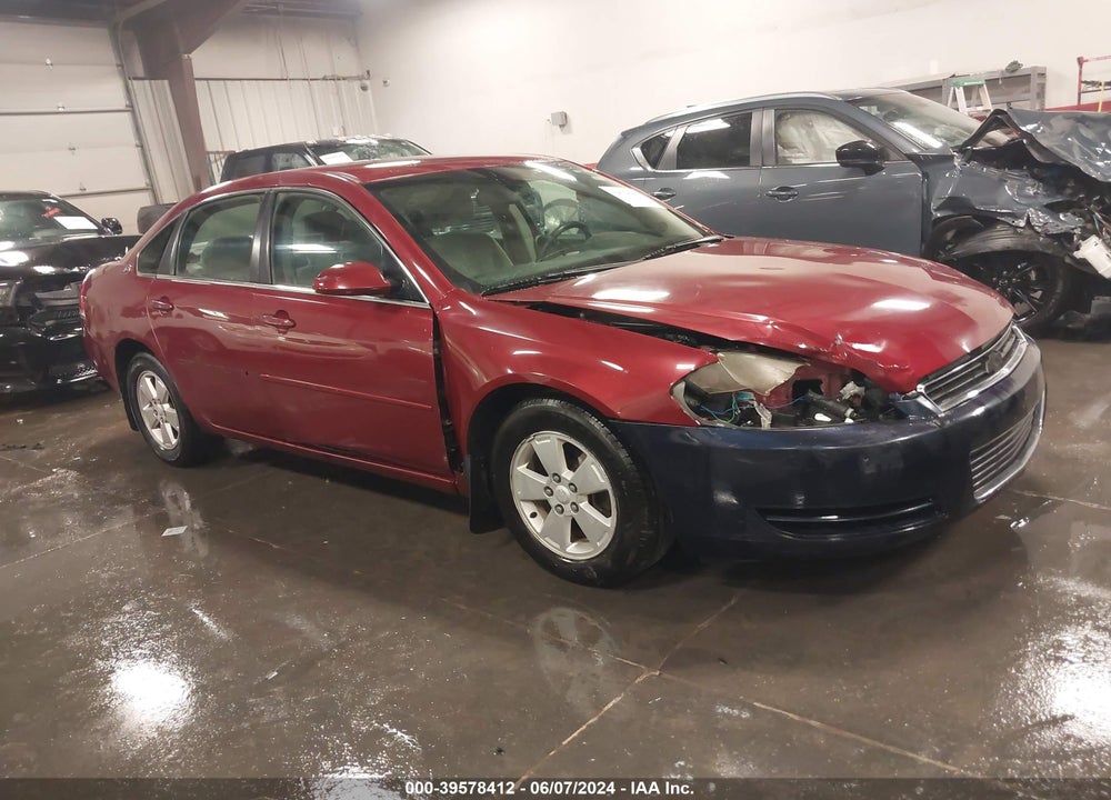 2007 CHEVROLET IMPALA LT VIN: 2G1WT58K679229991