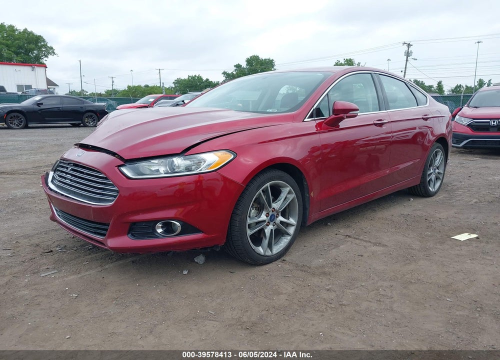 2014 FORD FUSION TITANIUM VIN: 3FA6P0D94ER145943