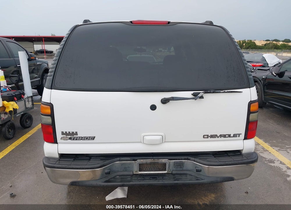 2004 CHEVROLET TAHOE LS VIN: 1GNEC13V54R309658