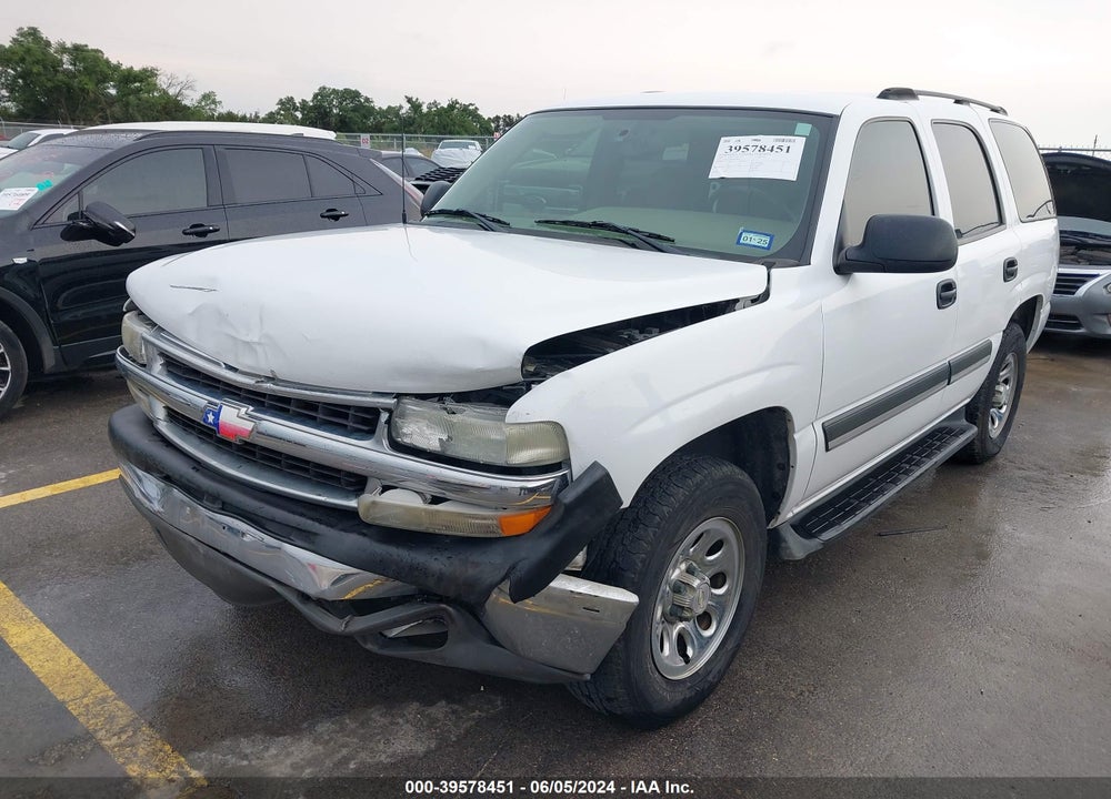 2004 CHEVROLET TAHOE LS VIN: 1GNEC13V54R309658