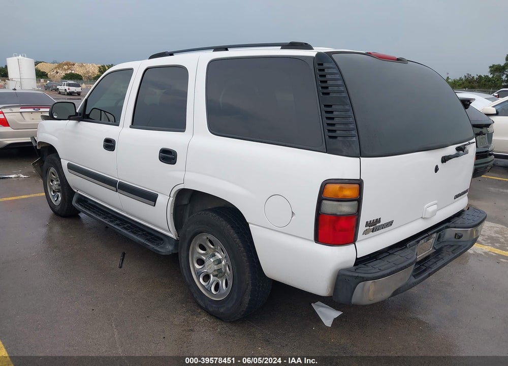 2004 CHEVROLET TAHOE LS VIN: 1GNEC13V54R309658