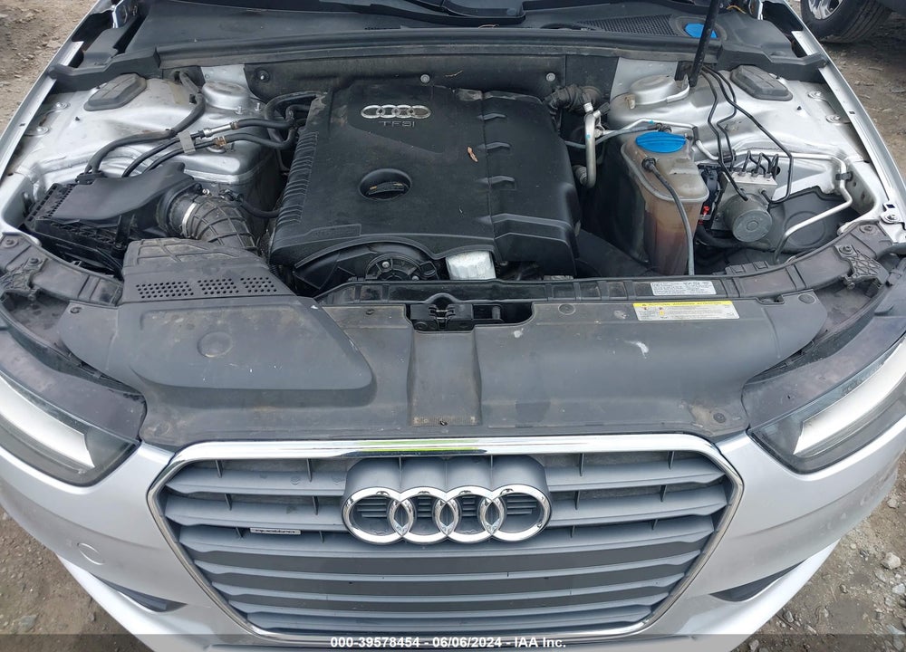 2013 AUDI A4 2.0T PREMIUM VIN: WAUBFAFL4DN043602