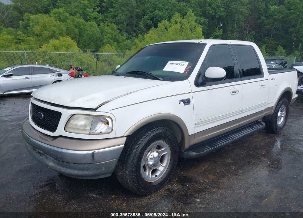 2002 FORD F-150 LARIAT/XLT VIN: 1FTRW07602KD46542