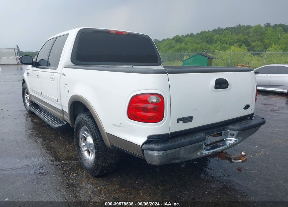 2002 FORD F-150 LARIAT/XLT VIN: 1FTRW07602KD46542