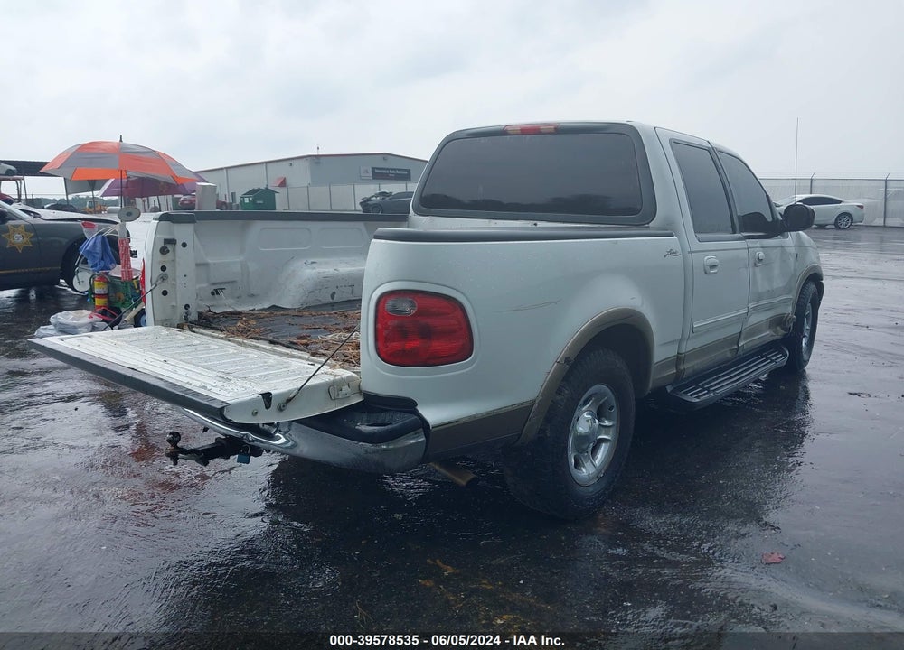 2002 FORD F-150 LARIAT/XLT VIN: 1FTRW07602KD46542