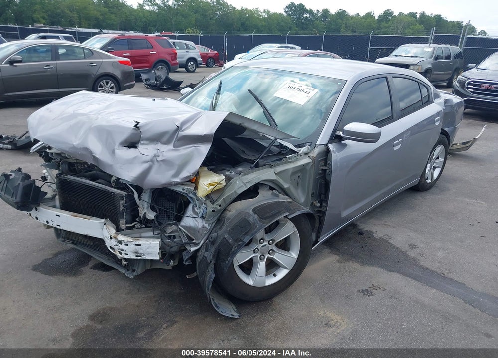 2014 DODGE CHARGER SE VIN: 2C3CDXBG3EH183406