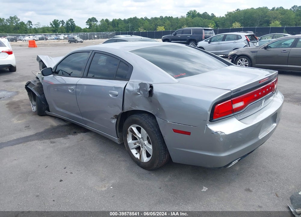 2014 DODGE CHARGER SE VIN: 2C3CDXBG3EH183406
