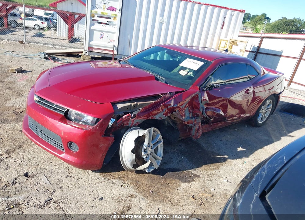 2015 CHEVROLET CAMARO VIN: 2G1FB1E32F9307853