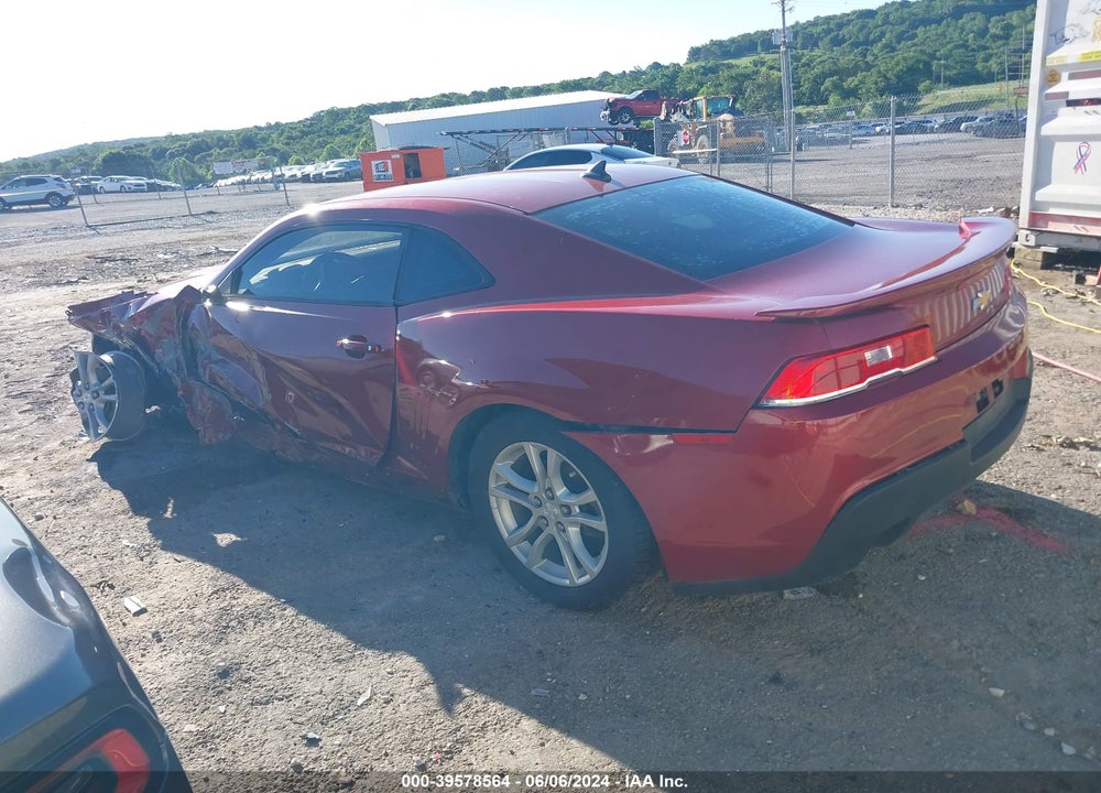 2015 CHEVROLET CAMARO VIN: 2G1FB1E32F9307853