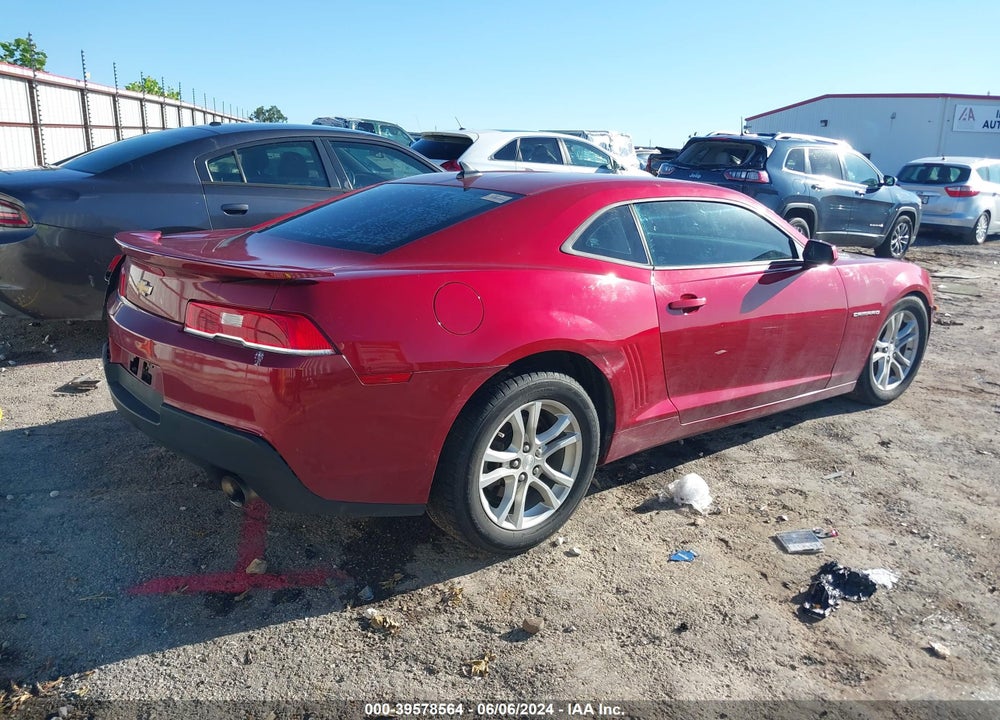 2015 CHEVROLET CAMARO VIN: 2G1FB1E32F9307853