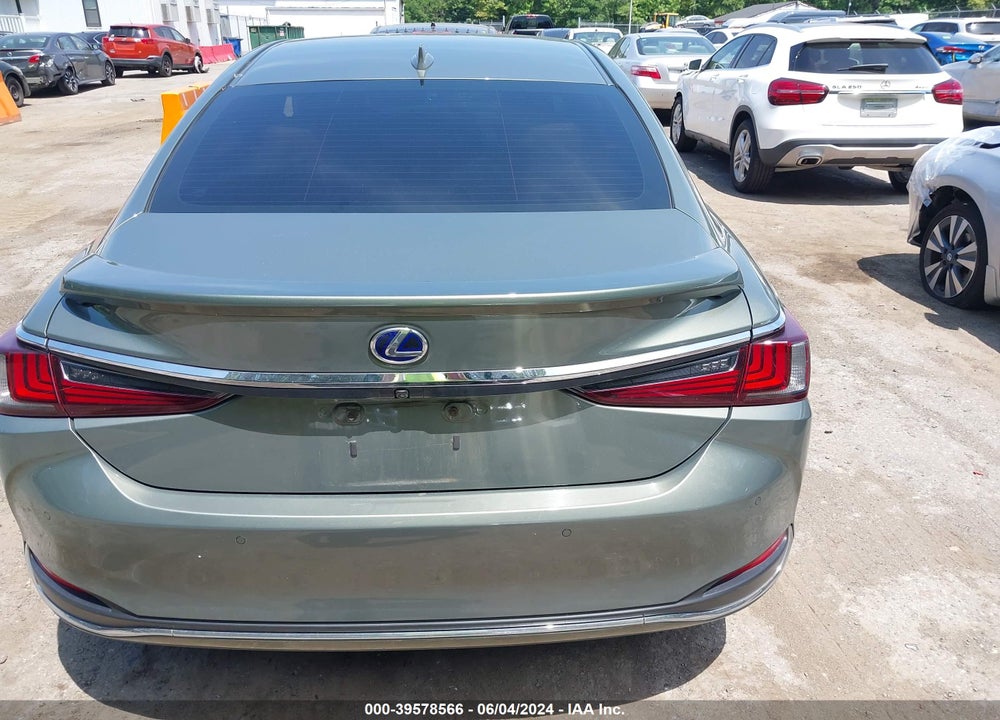 2022 LEXUS ES 300H VIN: 58ADA1C15NU016594