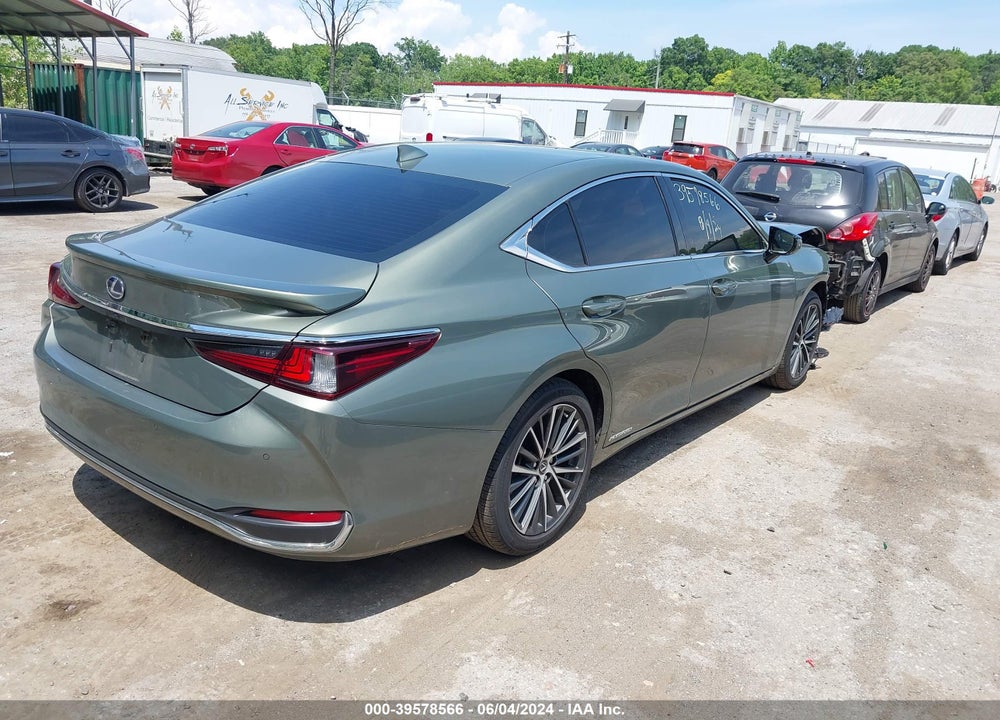 2022 LEXUS ES 300H VIN: 58ADA1C15NU016594