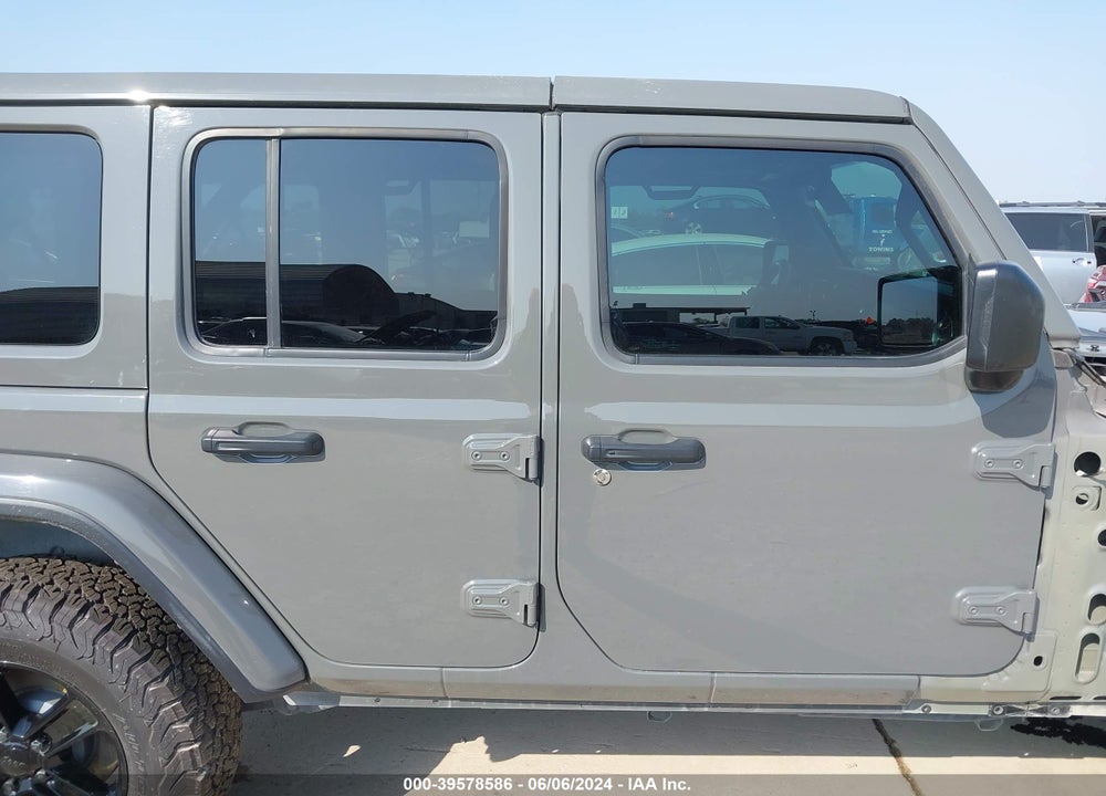 2021 JEEP WRANGLER UNLIMITED SAHARA ALTITUDE 4X4 VIN: 1C4HJXEM5MW550043