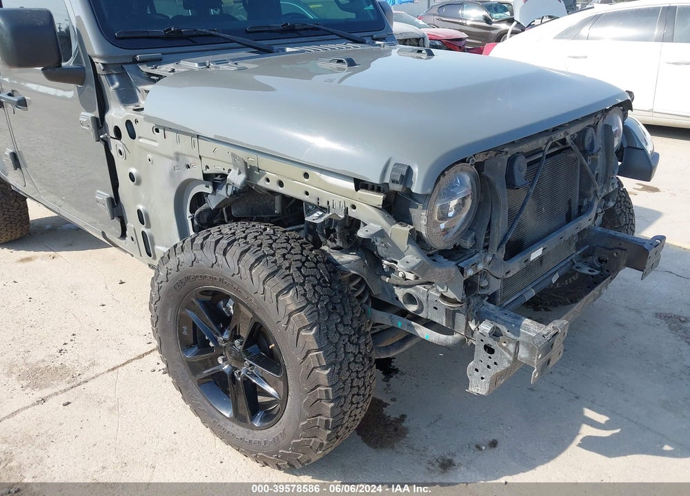 2021 JEEP WRANGLER UNLIMITED SAHARA ALTITUDE 4X4 VIN: 1C4HJXEM5MW550043
