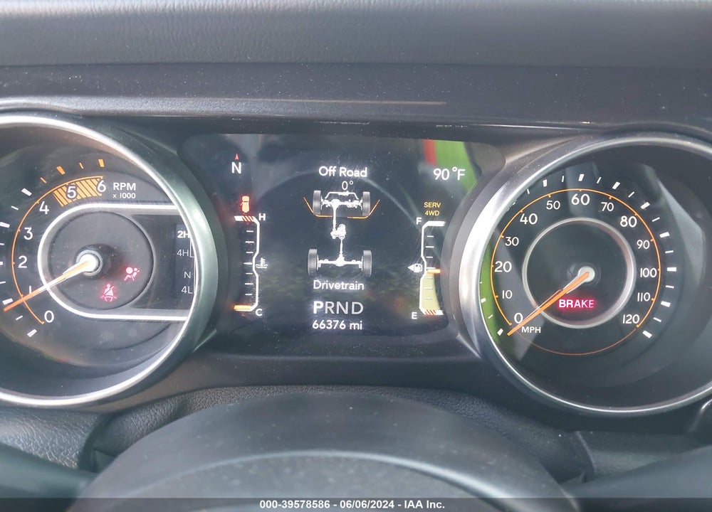 2021 JEEP WRANGLER UNLIMITED SAHARA ALTITUDE 4X4 VIN: 1C4HJXEM5MW550043