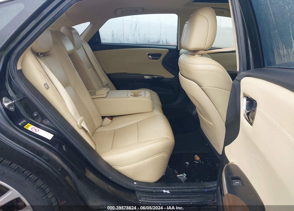 2015 TOYOTA AVALON XLE TOURING VIN: 4T1BK1EB6FU165695