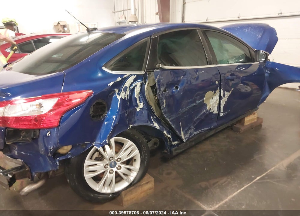 2012 FORD FOCUS SEL VIN: 1FAHP3H2XCL282422