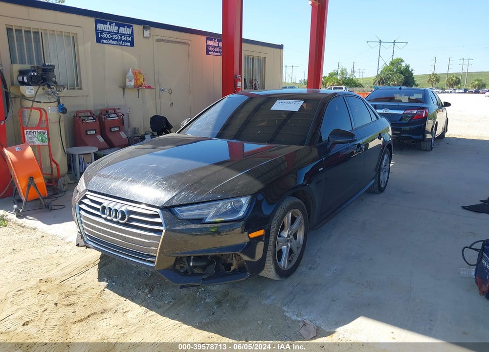 2018 AUDI A4 2.0T TECH ULTRA PREMIUM/2.0T ULTRA PREMIUM VIN: WAUKMAF43JA227687