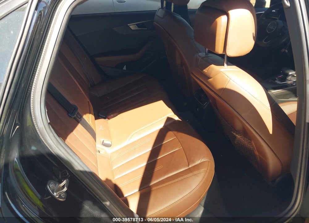 2018 AUDI A4 2.0T TECH ULTRA PREMIUM/2.0T ULTRA PREMIUM VIN: WAUKMAF43JA227687