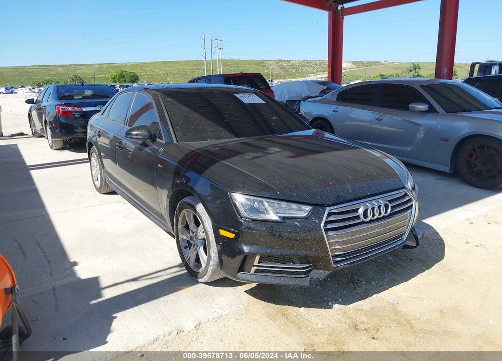 2018 AUDI A4 2.0T TECH ULTRA PREMIUM/2.0T ULTRA PREMIUM VIN: WAUKMAF43JA227687