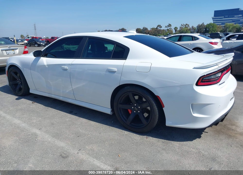 2018 DODGE CHARGER SRT HELLCAT RWD VIN: 2C3CDXL92JH328607