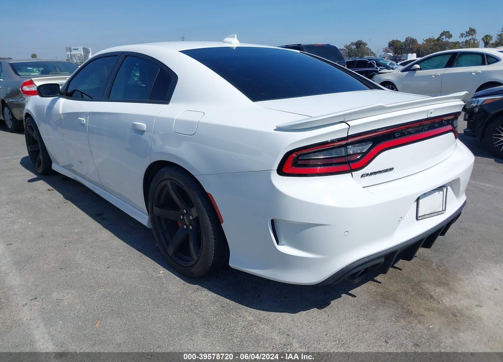 2018 DODGE CHARGER SRT HELLCAT RWD VIN: 2C3CDXL92JH328607