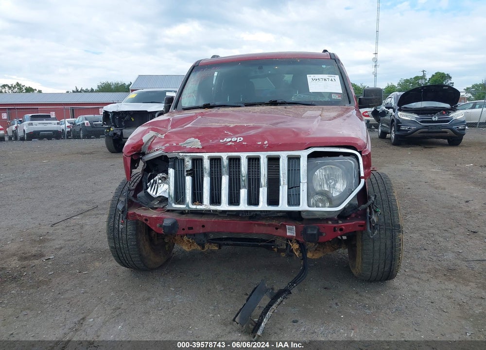 2012 JEEP LIBERTY LIMITED JET EDITION VIN: 1C4PJMFKXCW155863