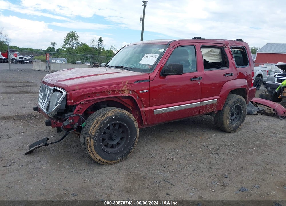 2012 JEEP LIBERTY LIMITED JET EDITION VIN: 1C4PJMFKXCW155863