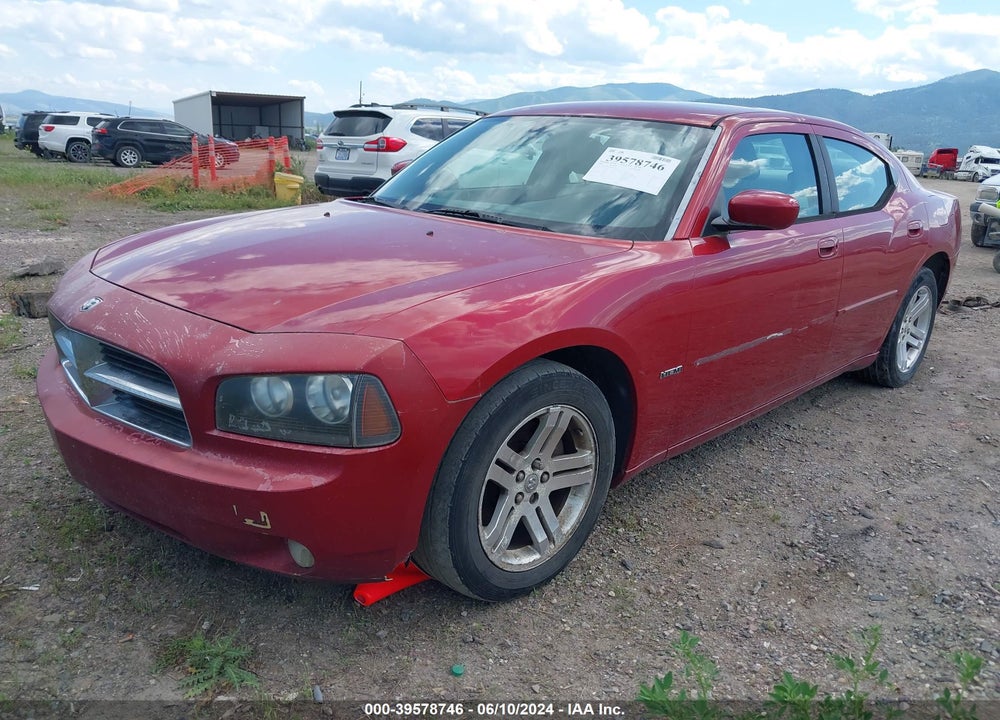 2006 DODGE CHARGER RT VIN: 2B3KA53H36H489181