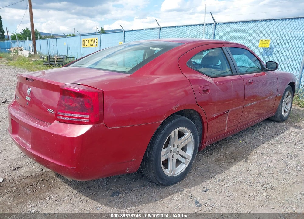 2006 DODGE CHARGER RT VIN: 2B3KA53H36H489181