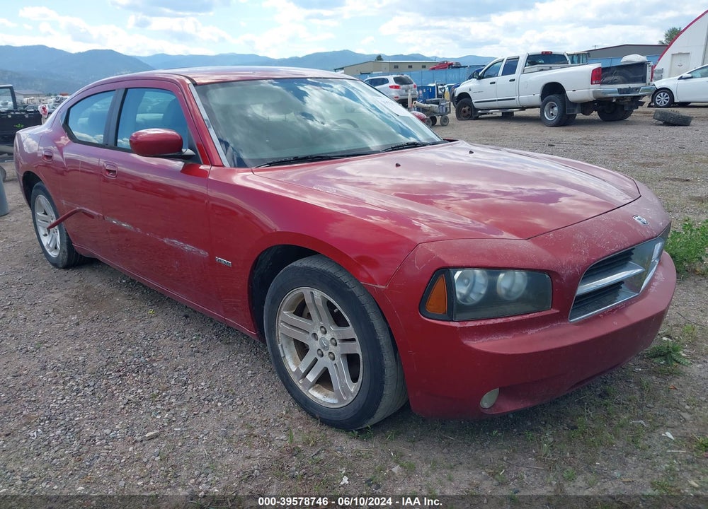 2006 DODGE CHARGER RT VIN: 2B3KA53H36H489181