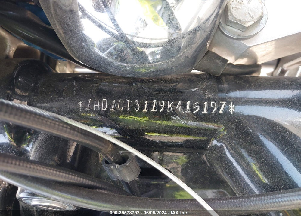 2009 HARLEY-DAVIDSON XL1200 C VIN: 1HD1CT3119K415197