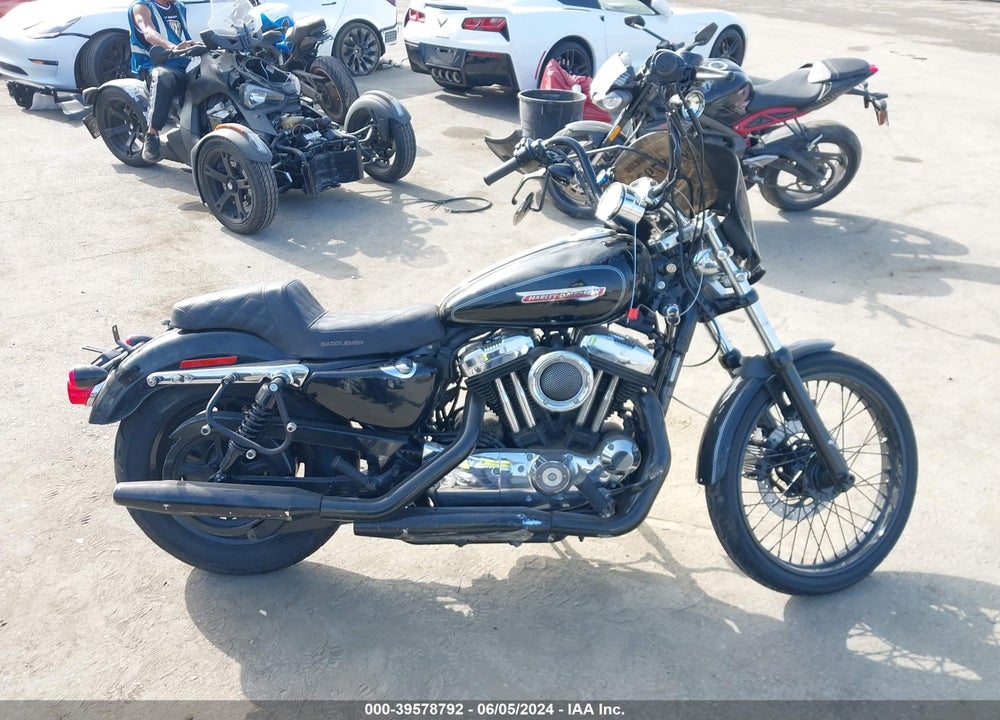 2009 HARLEY-DAVIDSON XL1200 C VIN: 1HD1CT3119K415197